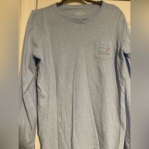 Vineyard Vines | Sky Blue Pocket Tee